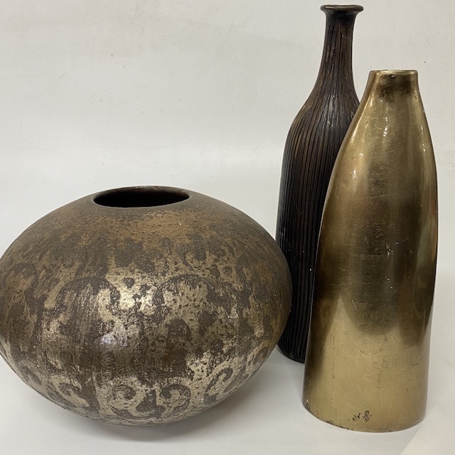 DECOR (BOTTLE, VASE), Gold Bronze